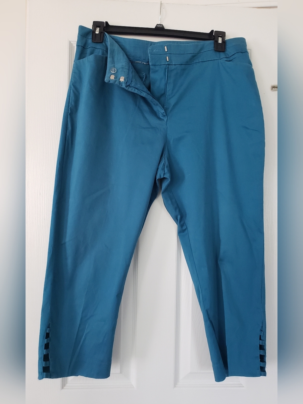 Teal Blue Classic Pants